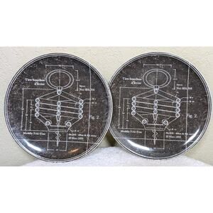 Set of 2 Tire-Bouchon by Williams-Sonoma 2011 Appetizer Plates 6-1/2"